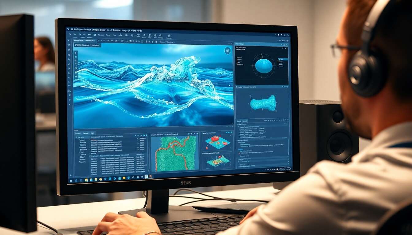 Les défis techniques de la modélisation des fluides