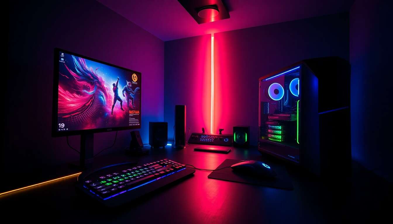 Les composants clés du setup gaming rgb Les composants clés du setup gaming rgb