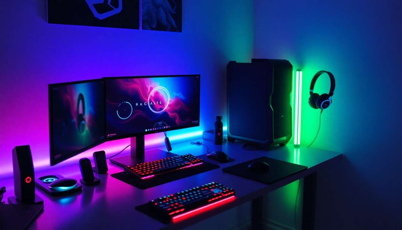 Personnaliser son espace gaming avec le rgb Personnaliser son espace gaming avec le rgb