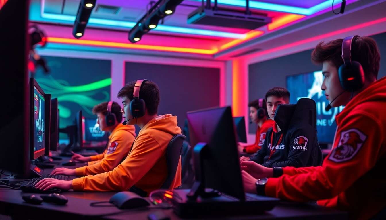 Comment fonctionnent les équipes d'e-sport au quotidien